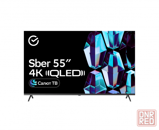 Телевизор Sber QLED 4K UHD 55" Донецк - изображение 1