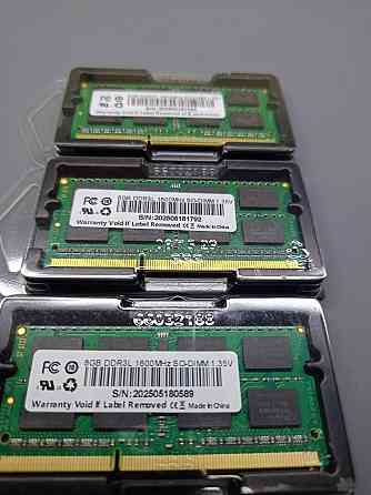 Озу 8GB DDR3L 1600Mhz SO-dimm Донецк