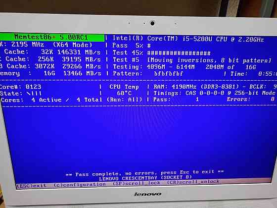 Озу 8GB DDR3L 1600Mhz SO-dimm Донецк