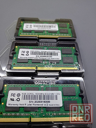 Озу 8GB DDR3L 1600Mhz SO-dimm Донецк - изображение 1