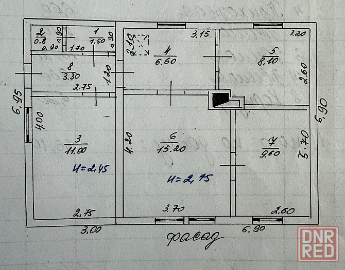 Продам дом с газом, 56 м.кв., 9 соток - Макеевка, ул. Шопена, пос. Путь Ильича Макеевка - изображение 11