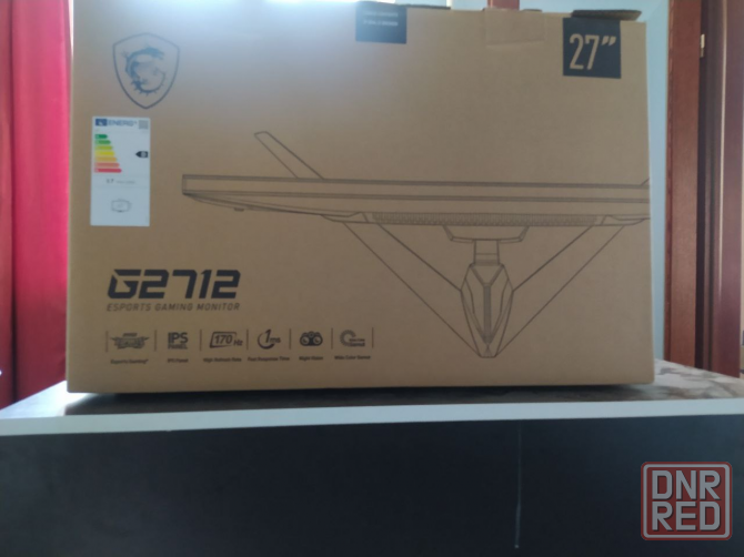27" Монитор MSI G2712 черный Донецк - изображение 1