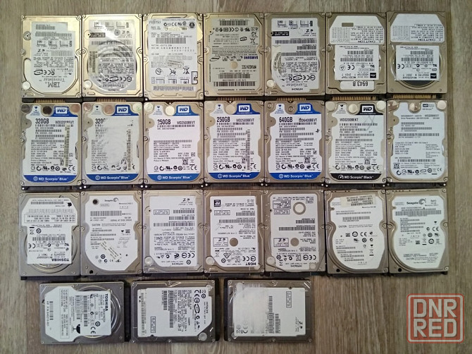 SATA и IDE HDD 2.5" для ноутбуков - Обмен на нерабочие видеокарты, материнские платы и на HDD 3.5" Донецк - изображение 1