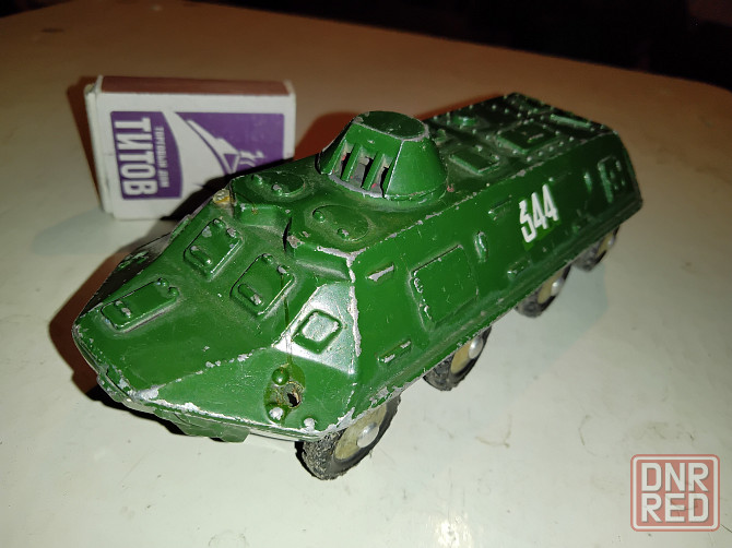 Бтр-60 , модель , игрушка ссср , легкий сплав . Макеевка - изображение 1