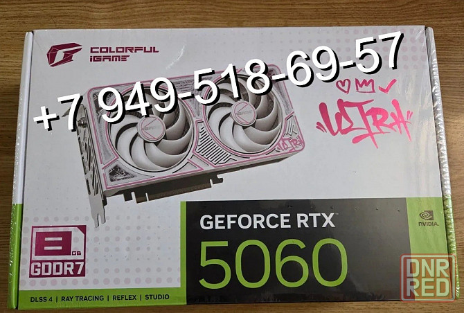 Colorful iGame RTX 5060 Ultra W Duo (White) Донецк - изображение 1