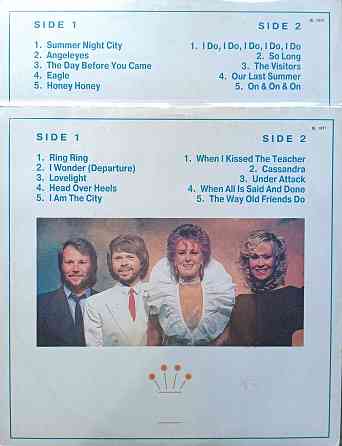 Виниловая пластинка 2LP "Abba" -More Gold Hits V1 и V2 Донецк