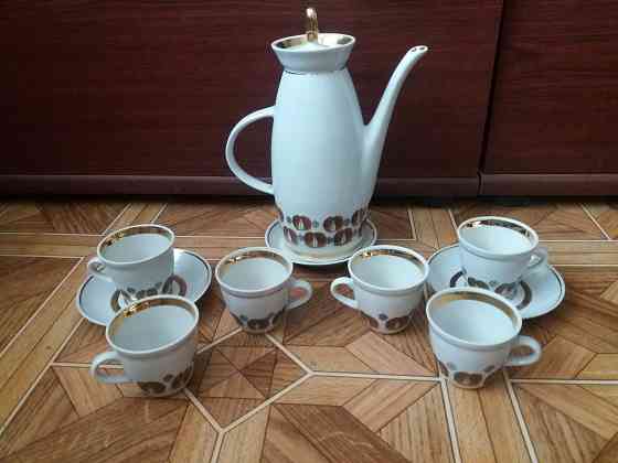Продам кофейный сервиз на 6 персон ссср полонное Донецк