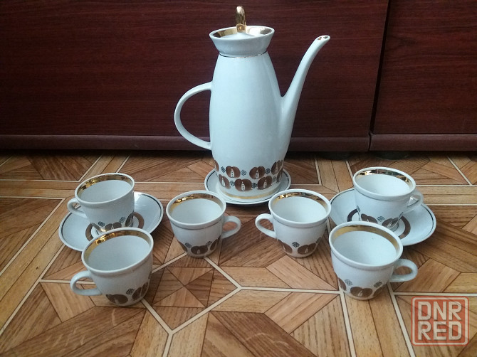 Продам кофейный сервиз на 6 персон ссср полонное Донецк - изображение 3