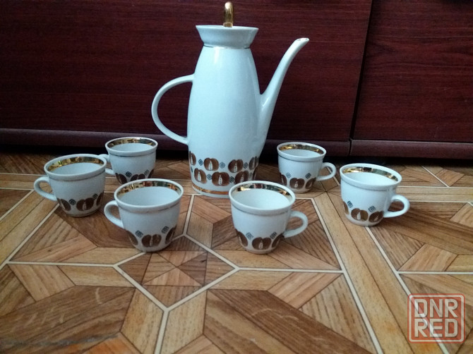 Продам кофейный сервиз на 6 персон ссср полонное Донецк - изображение 1