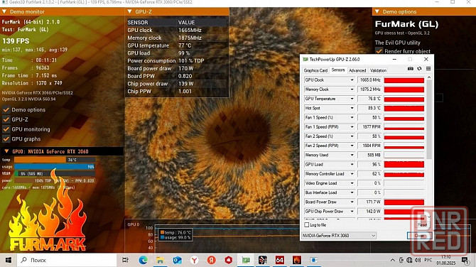 Видеокарта Maxsun RTX 3060 12 GB Донецк - изображение 4