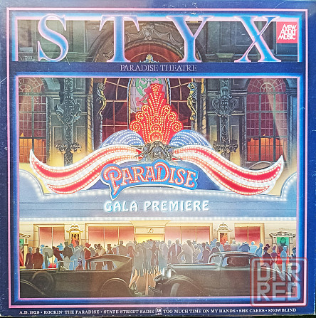 Виниловая пластинка LP "Styx"- "Paradise Theater" Донецк - изображение 2