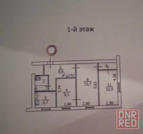 Срочно 3к Центрально-Городской район Макеевка - изображение 3