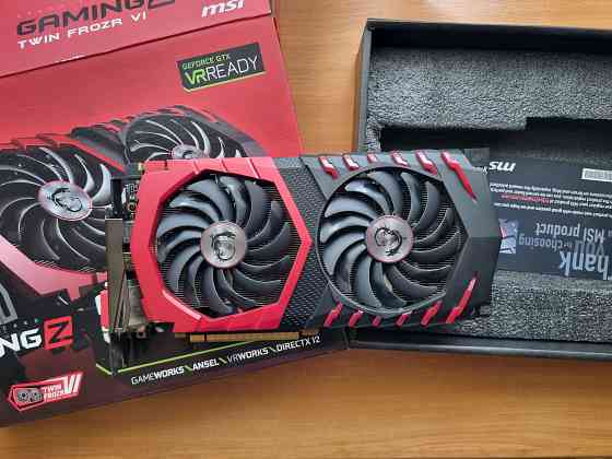 Продаётся видеокарта MSI Gaming Z GTX 1070 8G Донецк