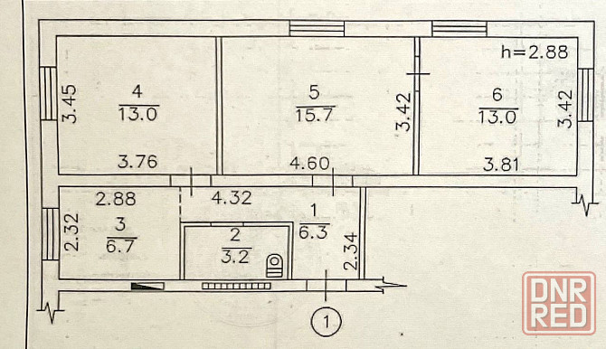 Продам 3х ком кв Пролетарский район объединенный ул. большая Магистральная торг. Донецк - изображение 8