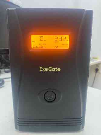 ибп ExeGate ep212519rus Power Smart LLB-1000 lcd 1000va 4 евророзетки, USB без аккумуляторов Донецк