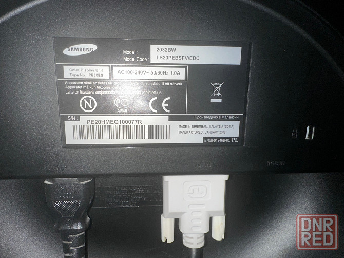 Монитор Samsung SyncMaster 2032BW Донецк - изображение 4