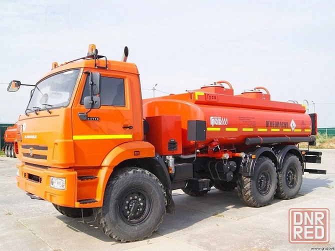 Камаз 43118, новый, топливозаправщик 6×6, 2024 год Донецк - изображение 1