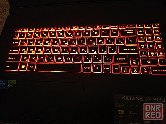 MSI Katana 17 B12UCX/17,3-144гц/Intel Core i5 12450H/ SSD M2 NWMe-256 Гб/8Гб DDR5/RTX 2050/ 51 499 Донецк - изображение 4