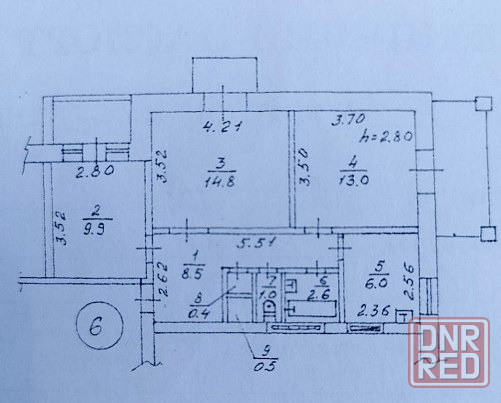 Продам 3к.кв. Сталинка. Кировский р-н. Ориентир Кировский исполком. ул.Кирова. Донецк - изображение 12