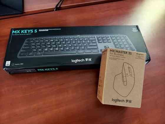 Клавиатура Logitech MX Keys S + мышь MX Master 3S Макеевка