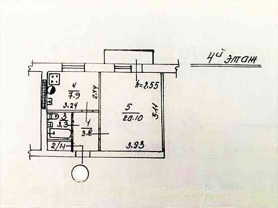 1-но комн. в хорошем состоянии. Смолянка, ул. Ермолая Жукова. Документы готовы. Донецк