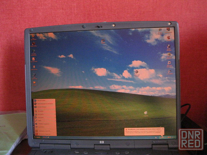 Рабочий ноутбук HP omnibook 6100 с зарядным Донецк - изображение 1