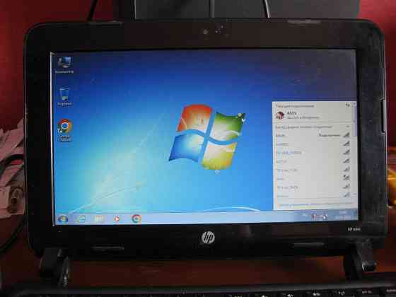 Рабочий нетбук HP Mini 110-3702er 10.1", Intel Atom N455 1.66ГГц, 2ГБ DDR3, 160ГБ, Wi-Fi, Bluetooth Донецк