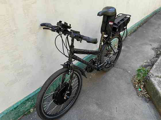 Электровелосипед 1000W | Горный велосипед 24 | SHIMANO едет 60 км/ч Донецк