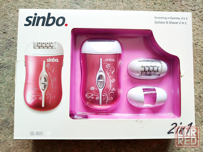 Эпилятор и бритва 2 в 1 Sinbo Донецк - изображение 1