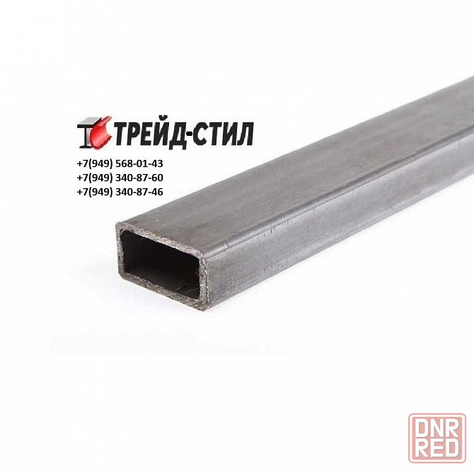 Труба профильная 40х20х2 мм Донецк - изображение 1