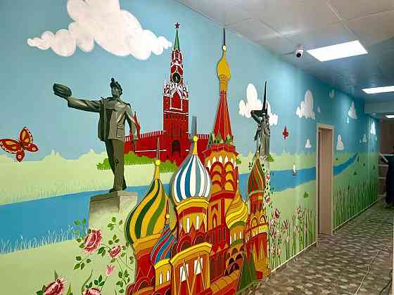 Выполняю все виды художественных работ: роспись стен, фасадов, лепка, скульптура и многое другое. Донецк