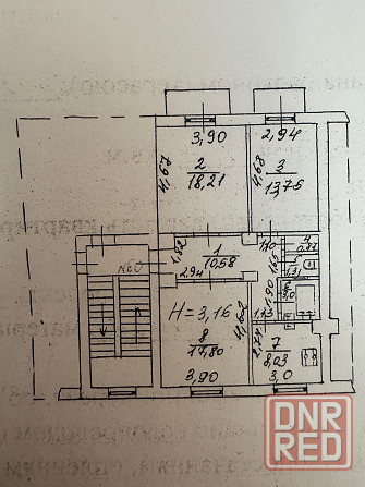Продам сталинку 75 кв.м. с индивидуальным отоплением в самом центре, рядом Универмаг, налоговая Макеевка - изображение 12