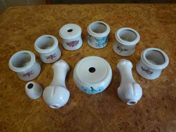 Фарфоровые вставки на советские светильники Луганск