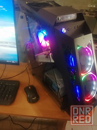 Новый Core i3-12100f с 16Гб DDR5 5200Мгц RX580 суперкорпус Горловка - изображение 1