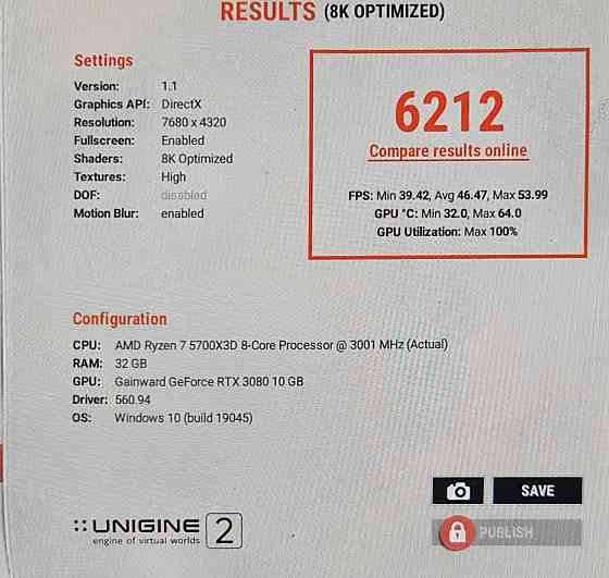 Мощный игровой компьютер RTX 3080 Донецк