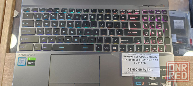 Ноутбук MSI GP65 i7-9750h 16/512 GTX1660TI 6gb Донецк - изображение 2