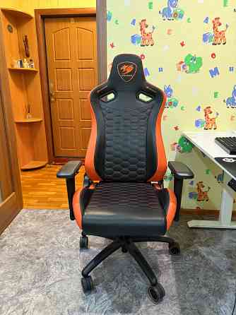 Кресло компьютерное игровое Cougar Armor S оранжевый Донецк