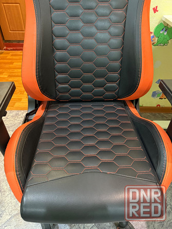 Кресло компьютерное игровое Cougar Armor S оранжевый Донецк - изображение 2