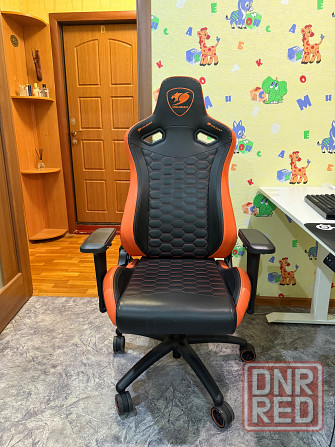 Кресло компьютерное игровое Cougar Armor S оранжевый Донецк - изображение 1