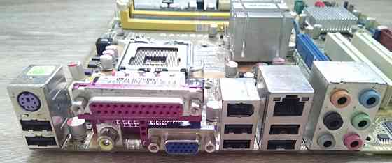 Asus p5k-vm Socket 775 - Обмен на 3шт нерабочих материнских плат Socket 370 и Socket 462 или SLOT-A Донецк