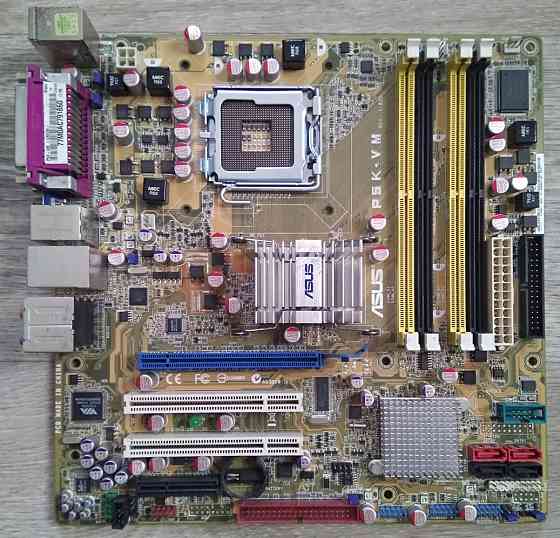Asus p5k-vm Socket 775 - Обмен на 3шт нерабочих материнских плат Socket 370 и Socket 462 или SLOT-A Донецк