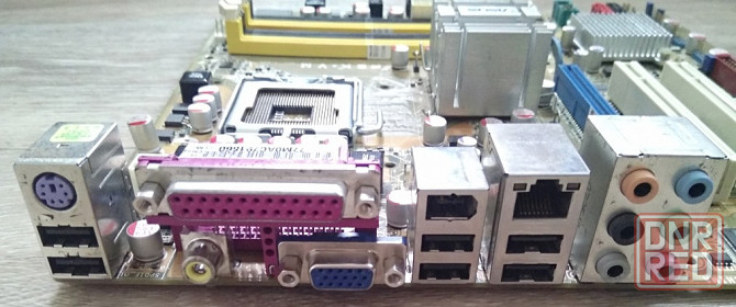Asus p5k-vm Socket 775 - Обмен на 3шт нерабочих материнских плат Socket 370 и Socket 462 или SLOT-A Донецк - изображение 3