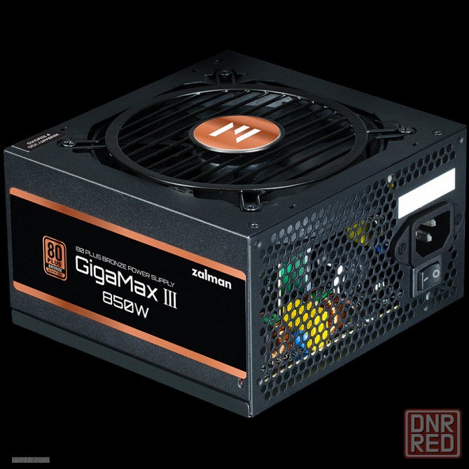 Блок питания 850w zalman gigamax iii (zm850-gv3), 80+ bronze | Гарантия Донецк - изображение 1