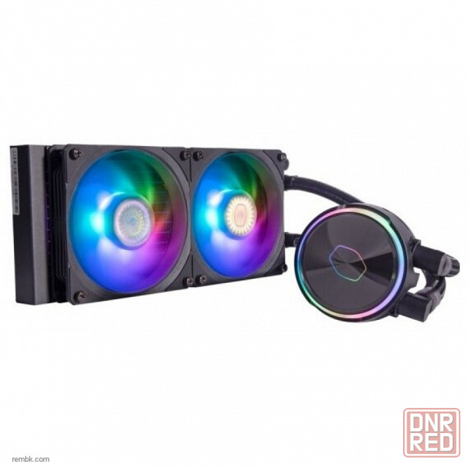 Сво для процессора cooler master masterliquid pl240 flux mly-d24m-a23pz-r1 в макеевке днр | Гарантия Донецк - изображение 1