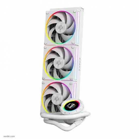 Система охлаждения процессора id-cooling auraflow sl360 white, 3 вентилятора, гидродин. подшипник по доступной цене в макеевке днр | Гарантия Донецк
