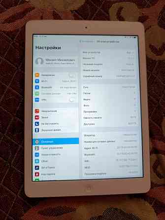 Продам ipad air с 4G , характеристики смотрите на фото Донецк