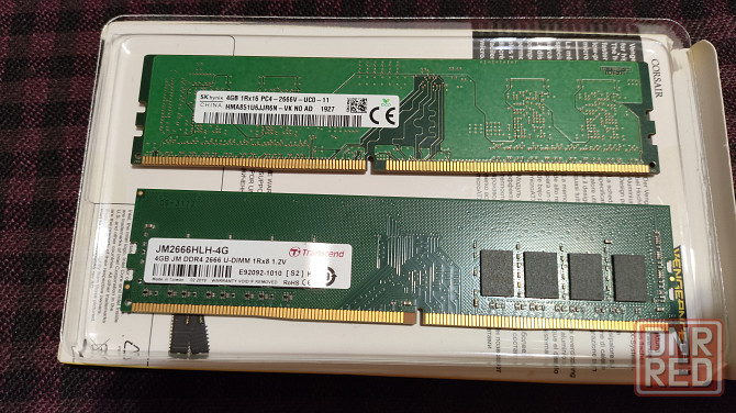 Оперативная память DDR4 2*4Гб Макеевка - изображение 1