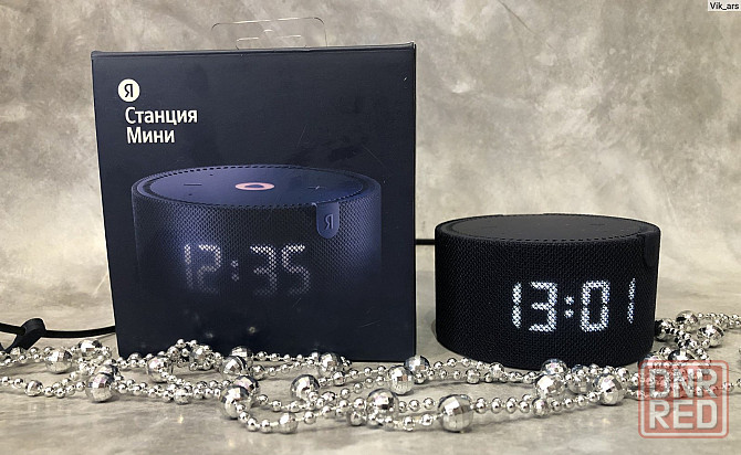 Яндекс станция мини 2 с часами Донецк - изображение 2
