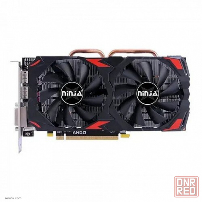 видеокарта ninja amd radeon rx 580 8гб gddr5, ret [afrx58085f] Макеевка - изображение 1