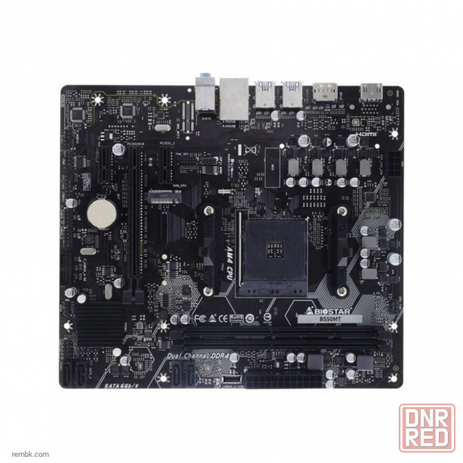 Материнская плата biostar b550mt, soc-am4, amd b550, matx по доступной цене в макеевке днр | Гарантия Макеевка - изображение 1